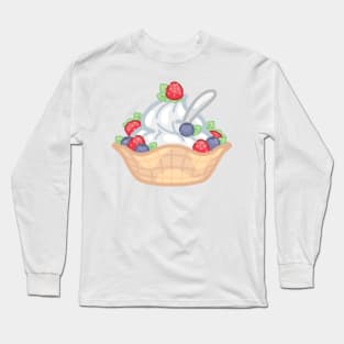 Frozen Yogurt in a Waffle Cup Long Sleeve T-Shirt